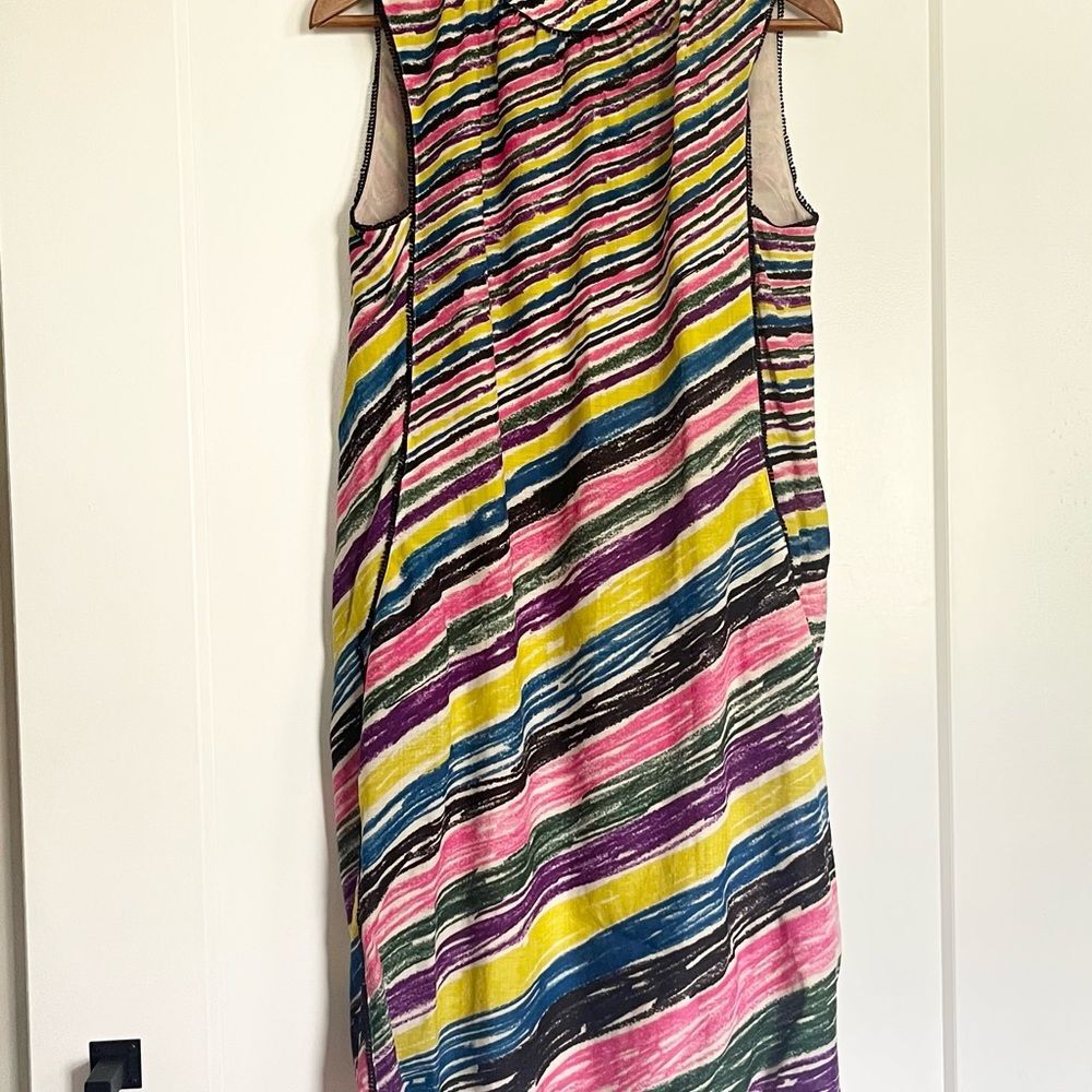 Super rare! Japanese Designer minä perhonen "crayonniste" Sheath Dress - Size 40